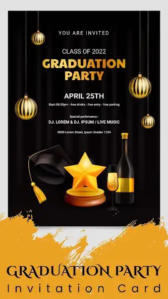 Play Invitation Card Maker 2023  and enjoy Invitation Card Maker 2023 with UptoPlay