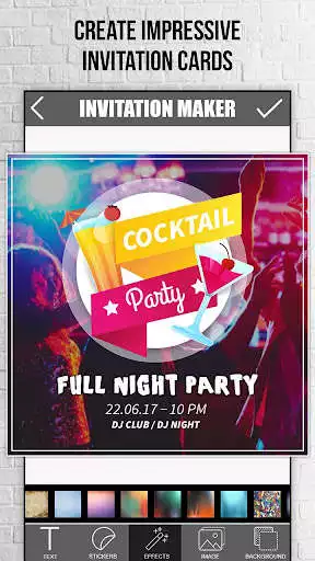 Play Invitation Maker 2.0 as an online game Invitation Maker 2.0 with UptoPlay