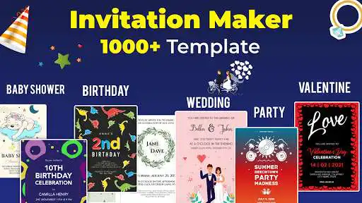 Play Invitation maker  Card Design  and enjoy Invitation maker  Card Design with UptoPlay