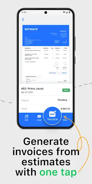 Play Invoice App: Estimate Maker as an online game Invoice App: Estimate Maker with UptoPlay