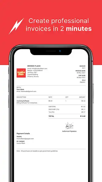 Play Invoice Flash - Create Invoice  and enjoy Invoice Flash - Create Invoice with UptoPlay