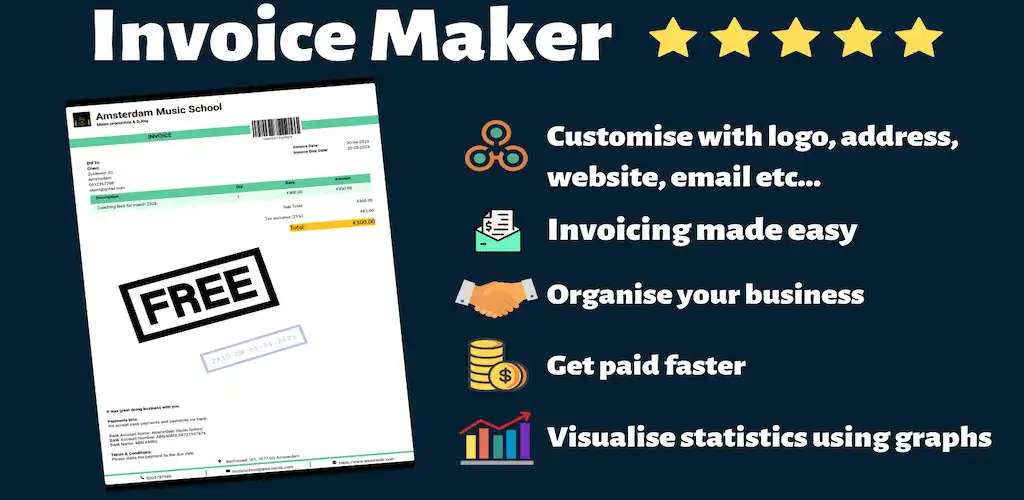 Play Invoice Maker Generate Barcode  and enjoy Invoice Maker Generate Barcode with UptoPlay