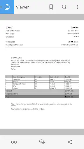 Play Invoice PDF Maker for Mobile as an online game Invoice PDF Maker for Mobile with UptoPlay
