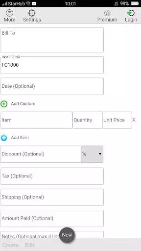 Play Invoice Ready - Invoice  Estimate App as an online game Invoice Ready - Invoice  Estimate App with UptoPlay
