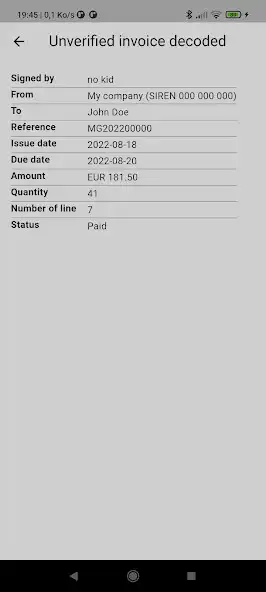 Play Invoice Verif as an online game Invoice Verif with UptoPlay
