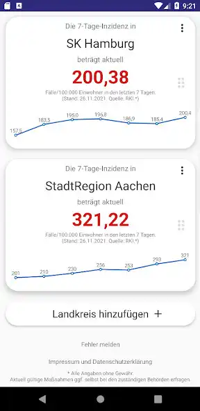 Play Inzidenz-App - Landkreis  and enjoy Inzidenz-App - Landkreis with UptoPlay