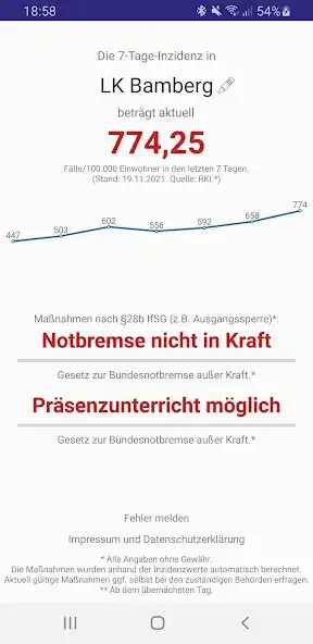 Play Inzidenz-App - Landkreis as an online game Inzidenz-App - Landkreis with UptoPlay