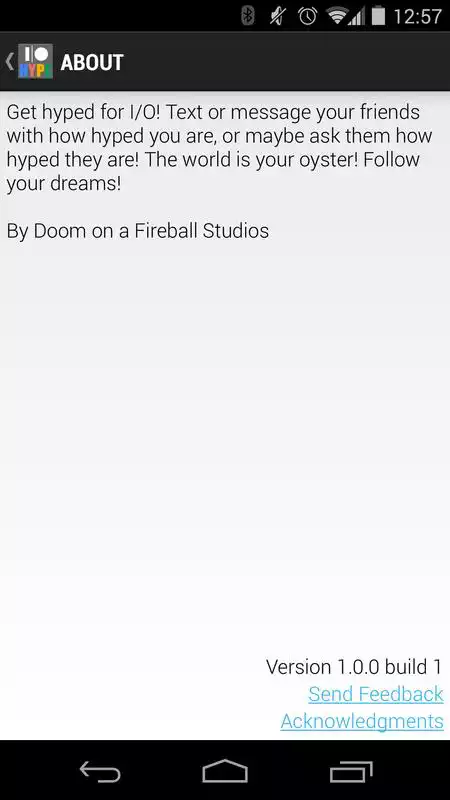 Play I/O Hype