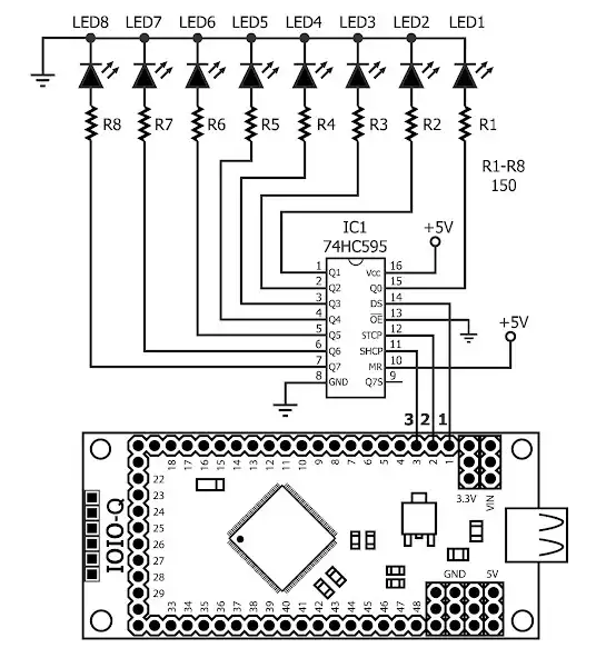 Play IOIO-Q Shift Register as an online game IOIO-Q Shift Register with UptoPlay