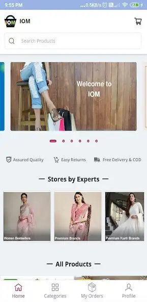 Play IOMKart Online Shopping App as an online game IOMKart Online Shopping App with UptoPlay
