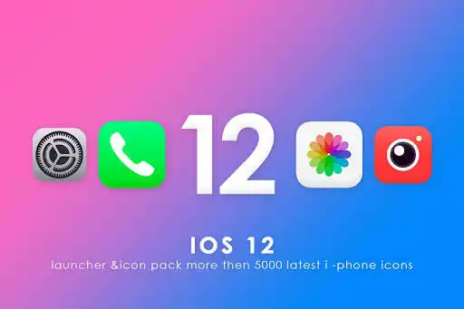 Play I,OS 12 Launcher & Icon Pack  and enjoy I,OS 12 Launcher & Icon Pack with UptoPlay