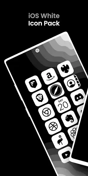 Play iOS 16 White - Icon Pack  and enjoy iOS 16 White - Icon Pack with UptoPlay