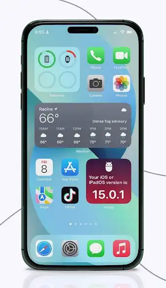 Play iOS 17 launcher and theme as an online game iOS 17 launcher and theme with UptoPlay