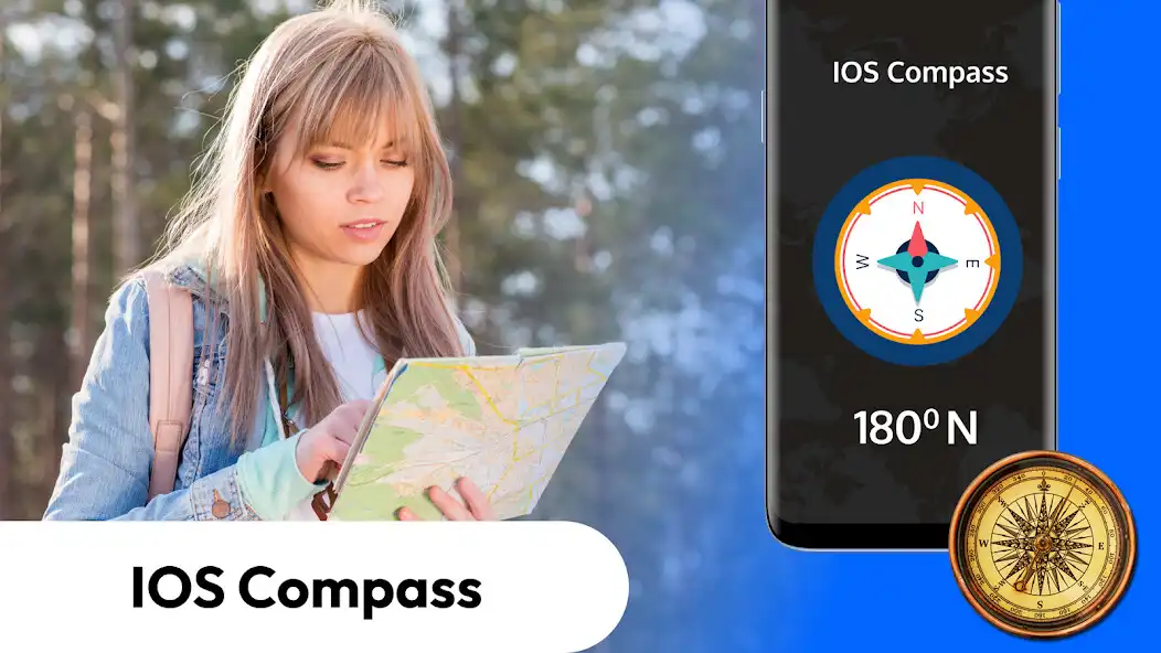 Play iOS Compas- iOS 16 iCompass  and enjoy iOS Compas- iOS 16 iCompass with UptoPlay