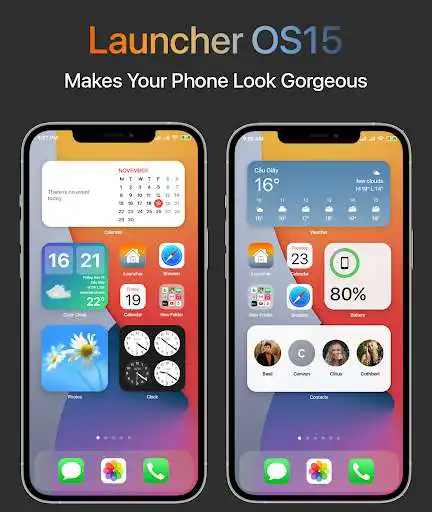 Play iOS Launcher for Android as an online game iOS Launcher for Android with UptoPlay