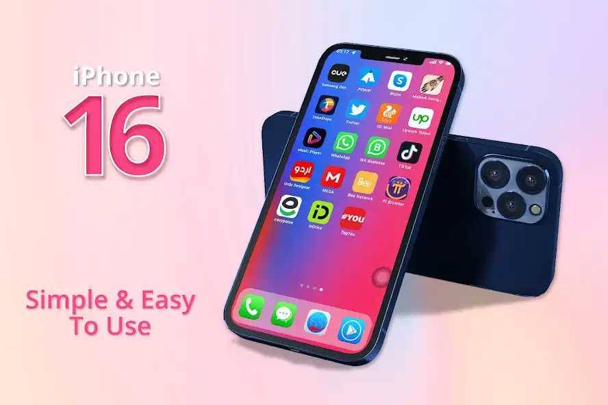 Play iOS Launcher : iPhone 16 as an online game iOS Launcher : iPhone 16 with UptoPlay