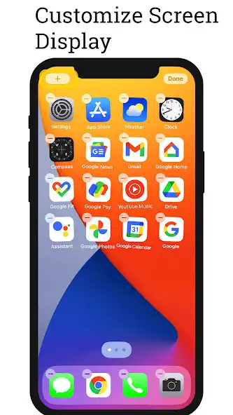 Play iOS Launcher -Widgets  Themes as an online game iOS Launcher -Widgets  Themes with UptoPlay