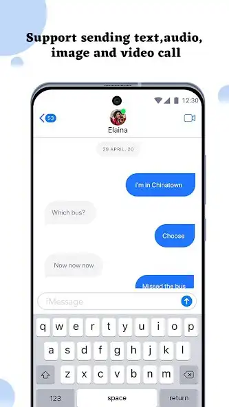 Play IOS Messages : tik imessage as an online game IOS Messages : tik imessage with UptoPlay