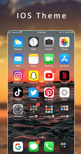 Play iOS Theme Launcher - OS 17 as an online game iOS Theme Launcher - OS 17 with UptoPlay