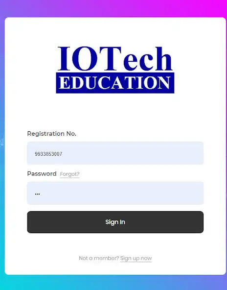 Play IOTech Student Login  and enjoy IOTech Student Login with UptoPlay
