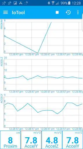Play IoTool Xiaomi Mi Band Sensors