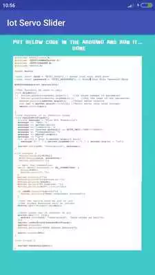 Play Iot Servo Slider
