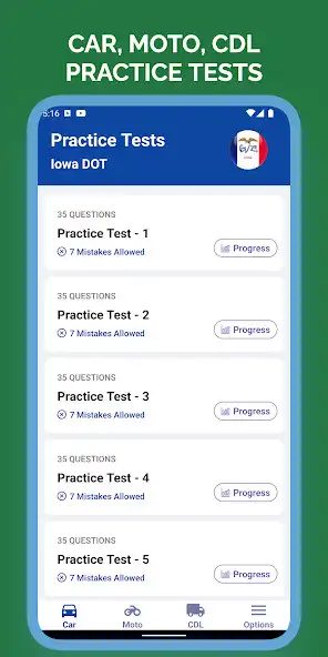 Play Iowa IA DOT Permit Test 2023  and enjoy Iowa IA DOT Permit Test 2023 with UptoPlay
