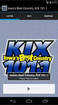 Play Iowas Best Country, KIX 101.1