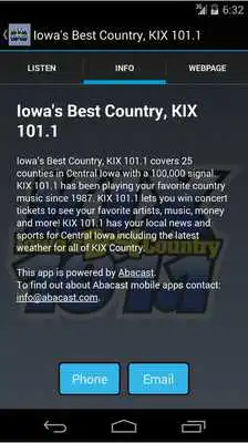 Play Iowas Best Country, KIX 101.1