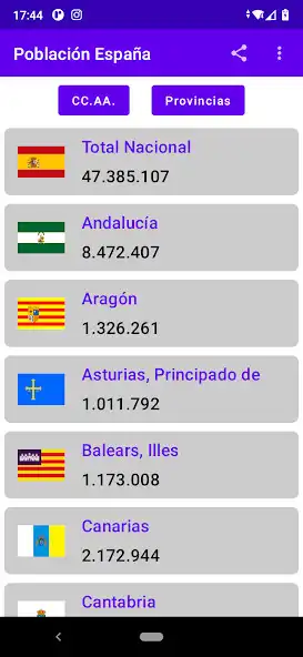 Play iPadron - Datos de Población as an online game iPadron - Datos de Población with UptoPlay