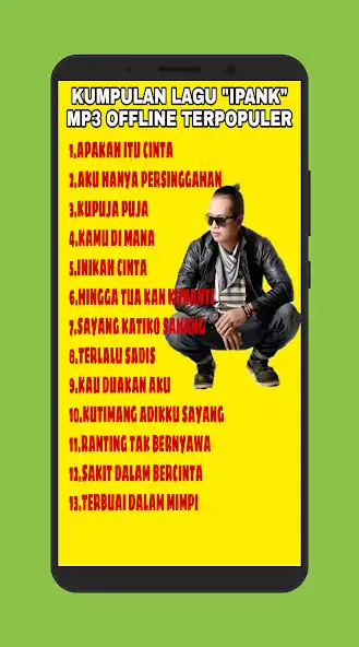 Play IPANK Mp3 Offline Terpopuler as an online game IPANK Mp3 Offline Terpopuler with UptoPlay