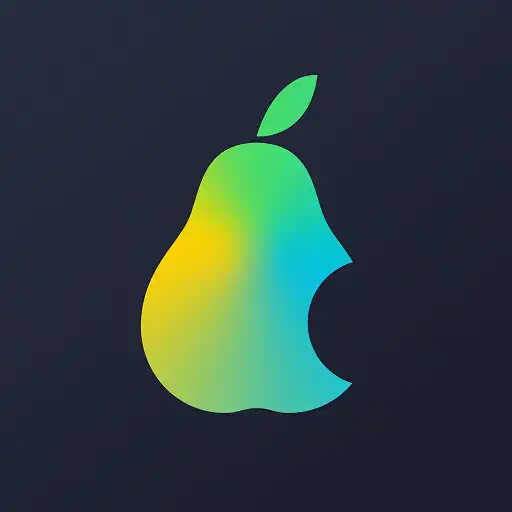 Play iPear Black - Icon Pack APK
