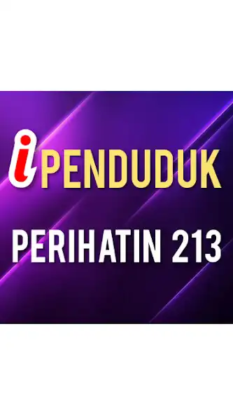 Play iPenduduk Perihatin 213  and enjoy iPenduduk Perihatin 213 with UptoPlay