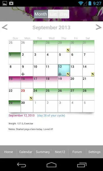 Play iPeriod Period Tracker Free as an online game iPeriod Period Tracker Free with UptoPlay