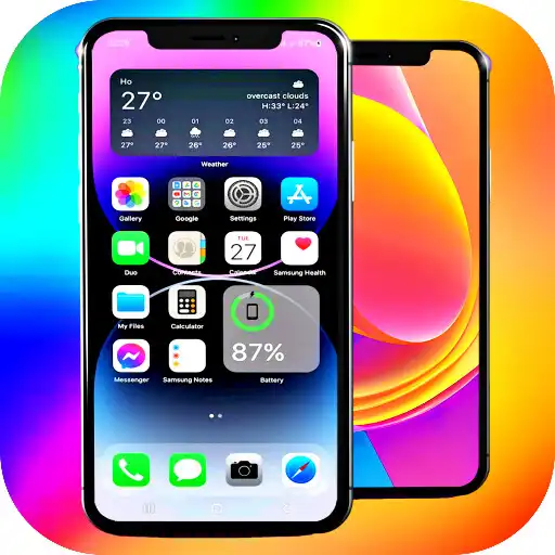 Play iPhone 10 Plus Launcher Theme APK