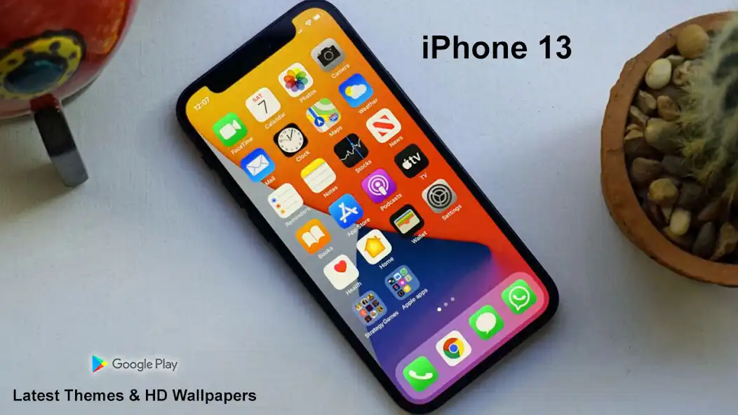 Play iPhone 13 Launcher Wallpapers  and enjoy iPhone 13 Launcher Wallpapers with UptoPlay