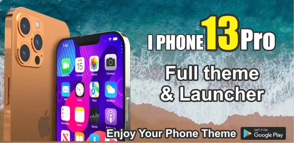 Play iPhone 13 Pro Launcher Themes  and enjoy iPhone 13 Pro Launcher Themes with UptoPlay