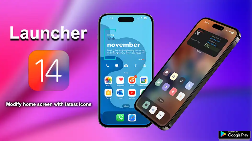Play iPhone 14 Launcher  and enjoy iPhone 14 Launcher with UptoPlay