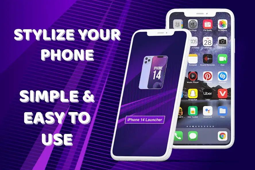 Play iPhone 14 Launcher  Wallpaper  and enjoy iPhone 14 Launcher  Wallpaper with UptoPlay