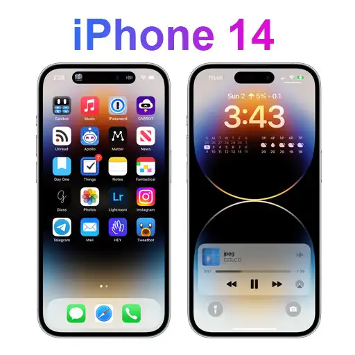 Play iPhone 14 Theme for Android APK