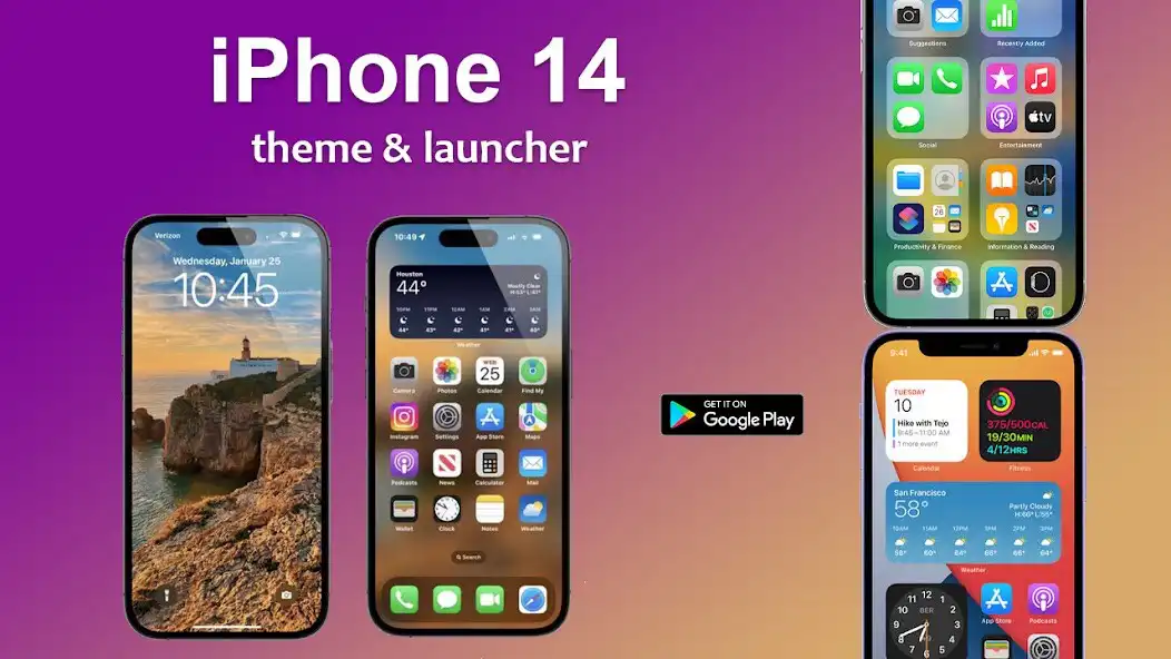 Play iphone 14 theme  launcher as an online game iphone 14 theme  launcher with UptoPlay