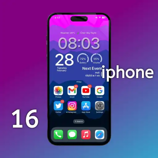 Play iPhone 16 Launcher for Android APK