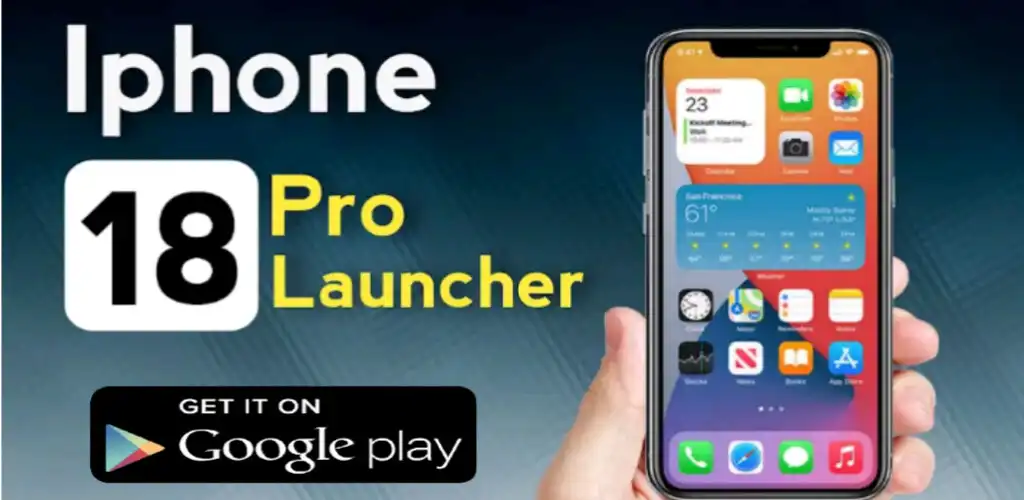 Play iPhone 18Pro : Launchers/Theme  and enjoy iPhone 18Pro : Launchers/Theme with UptoPlay