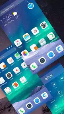 Play IPhone 7/7 Plus style theme- APUS Launcher