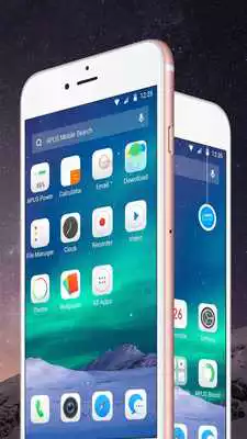 Play IPhone 7/7 Plus style theme- APUS Launcher