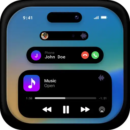 Play iPhone Dynamic Island IOS 16 APK