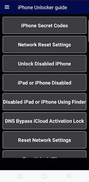 Play iPhone Unlocker guide  and enjoy iPhone Unlocker guide with UptoPlay