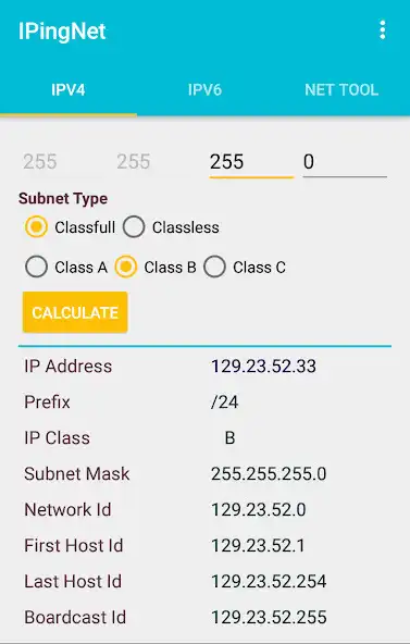 Play IPingNet as an online game IPingNet with UptoPlay