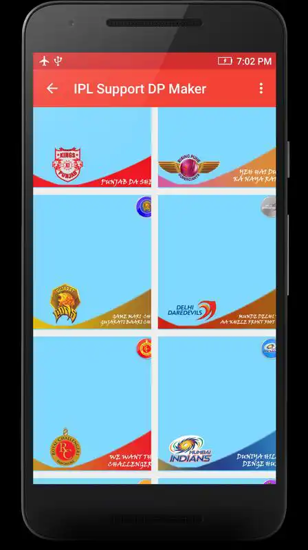 Play IPL 2016 Support DP Maker