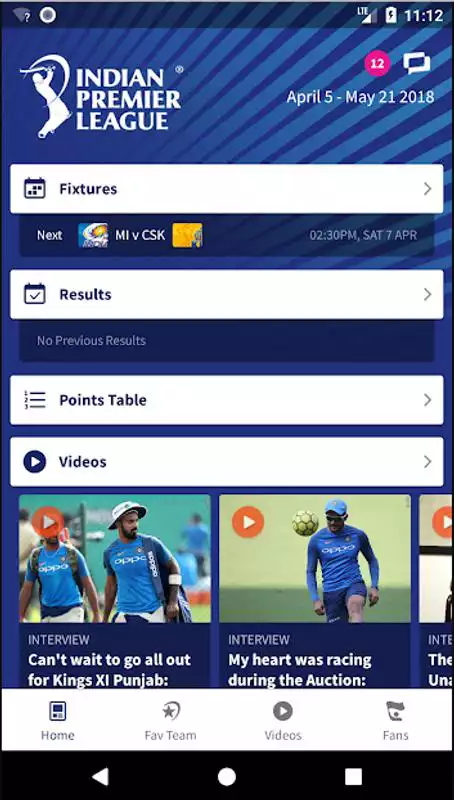 Play IPL 2018 Deam11 and IPL Schedule 2018